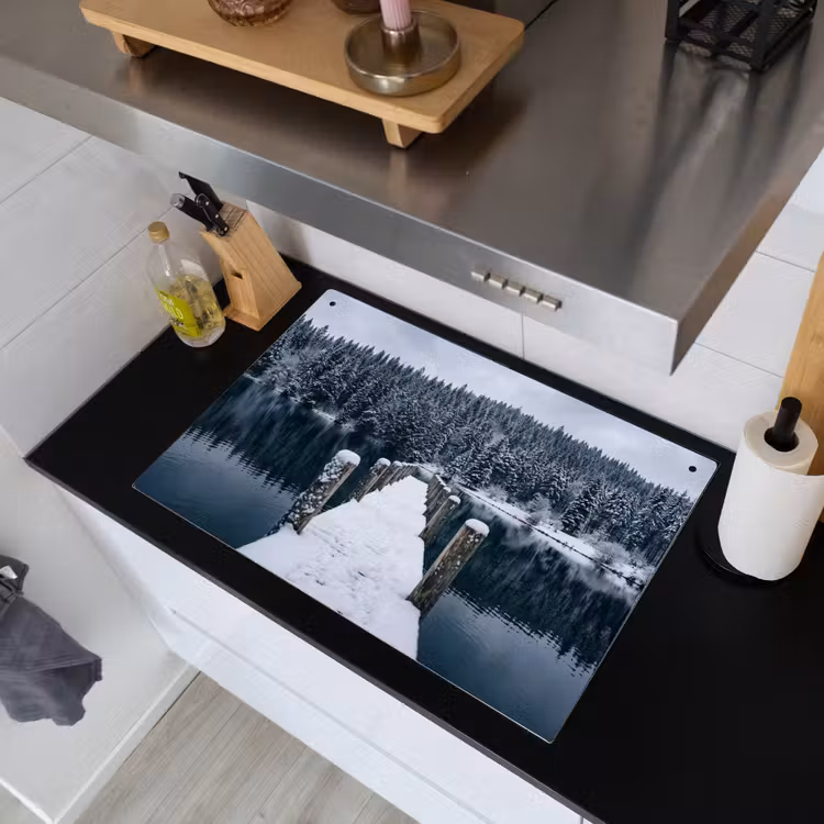 Steiger - Meer - Sneeuw - Bergen - Rustgevend Inductie beschemer met haakjes klein -sfeer1