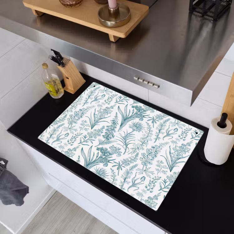 Lovely - Garden - Emerald Inductie beschemer met haakjes klein 777 -sfeer1