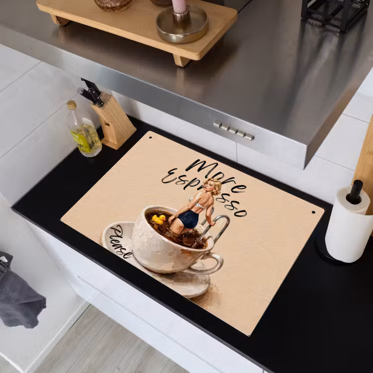 More espresso - Koffie - Eend Inductie beschemer met haakjes klein -sfeer1