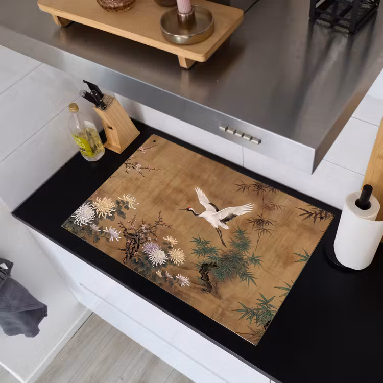 Oosters - Elegant - Kleurrijk Inductie beschemer met haakjes klein -sfeer1
