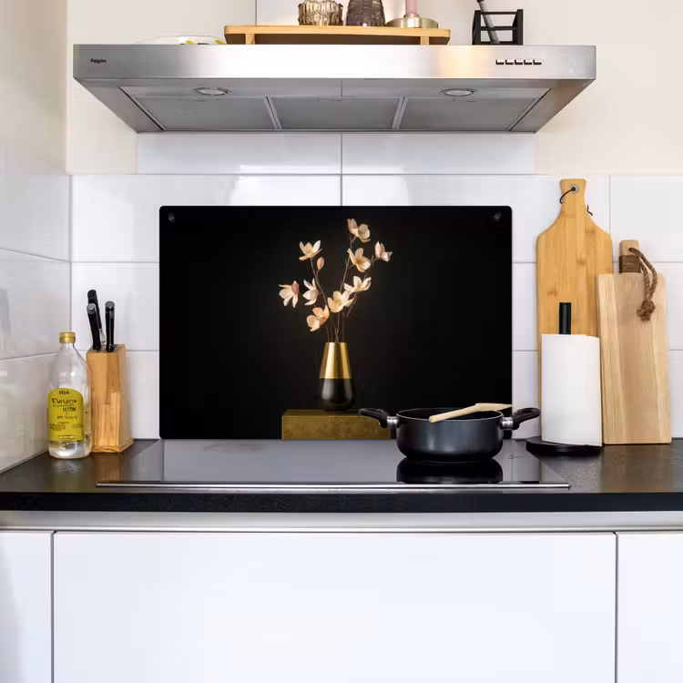 Sierlijk - Boeket - Goud - Vaas Inductie beschemer met haakjes klein -sfeer2