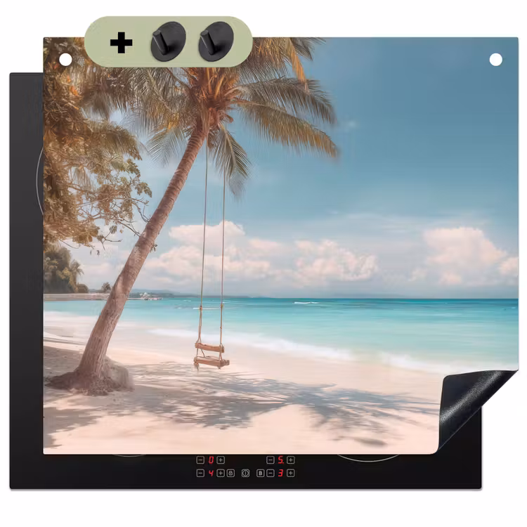 Palmboom - Schommel - Strand - Lucht Inductie beschemer met haakjes middel -3d