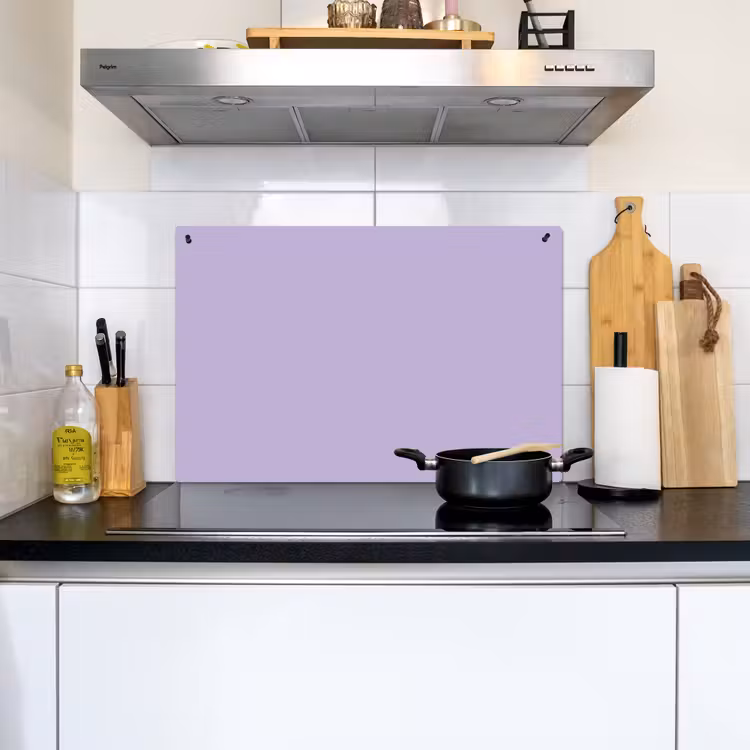 Pastel - Lilac - Paars Inductie beschemer met haakjes klein 777 -sfeer2