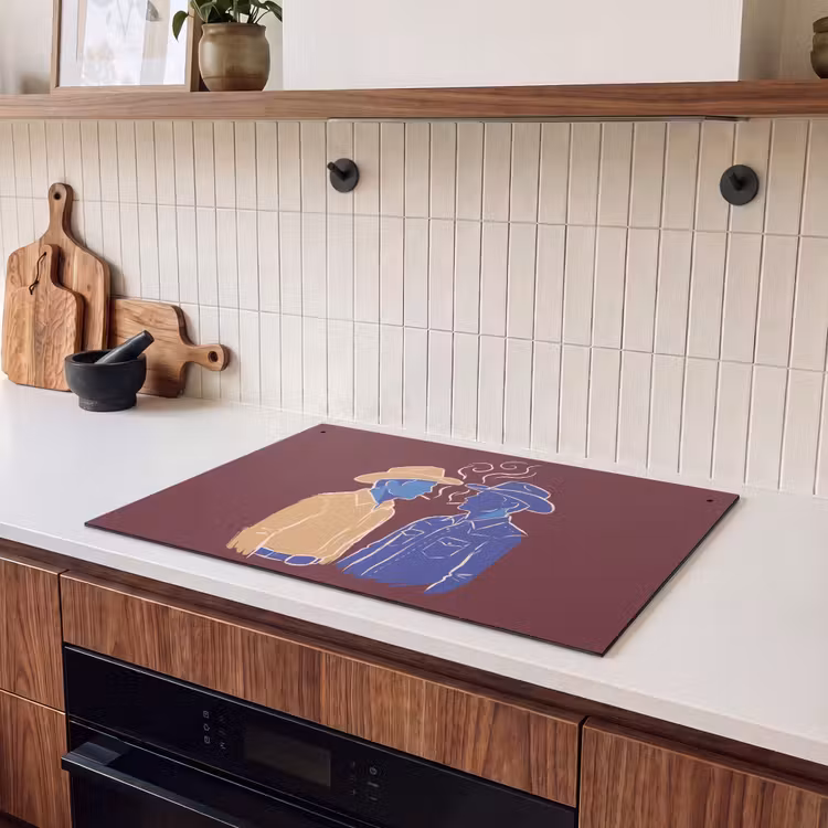 Mensen - Profiel - Sigaret - Abstract - Kunst Inductie beschemer met haakjes klein -sfeer1