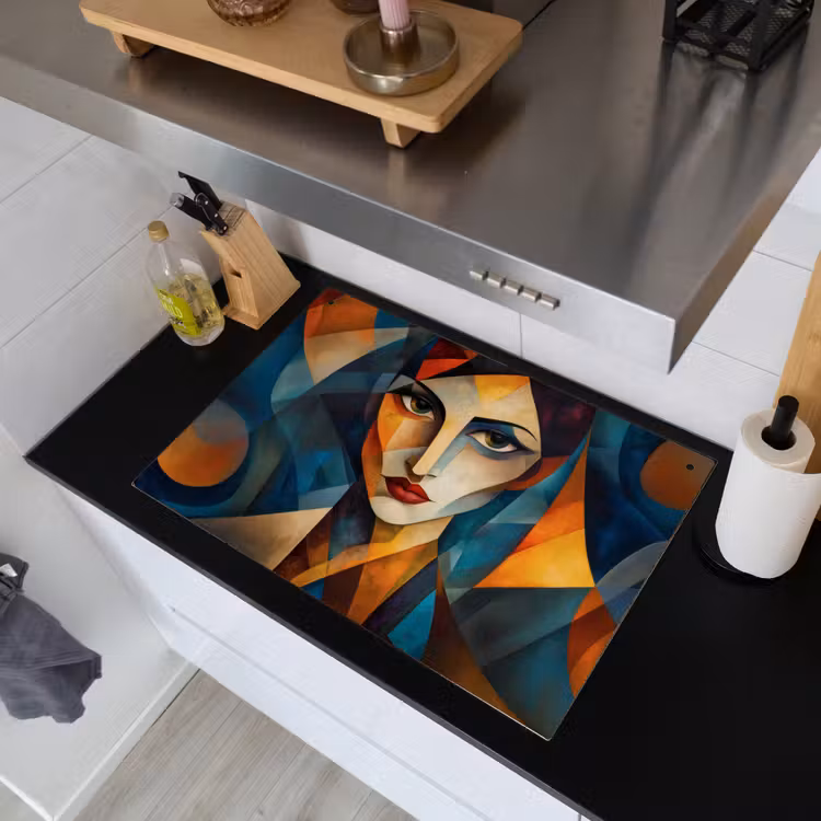 Portret - Abstract - Vormen Inductie beschemer met haakjes klein -sfeer1