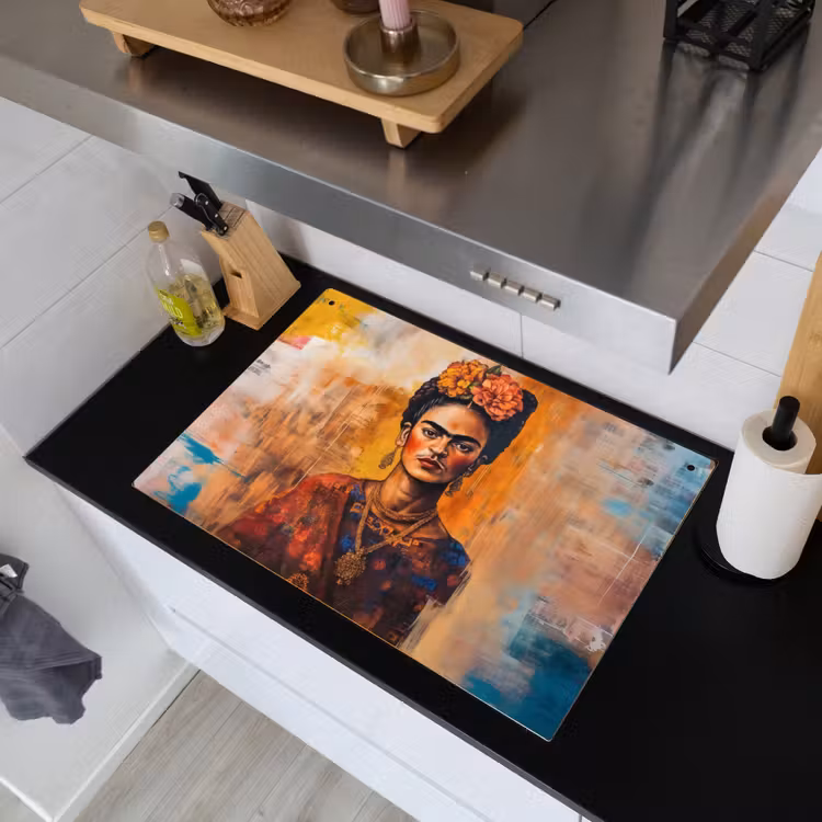 Portret - Sieraden - Schilderachtig Inductie beschemer met haakjes klein -sfeer1