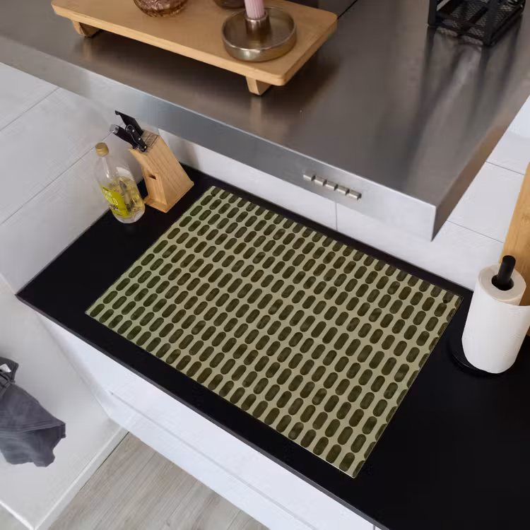 Ritmisch - Effect - Groen Inductie beschemer met haakjes klein 777 -sfeer1