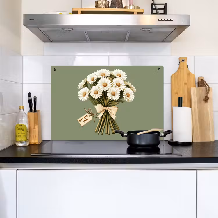 Lint - Boeket - Groen - Quote Inductie beschemer met haakjes klein -sfeer2