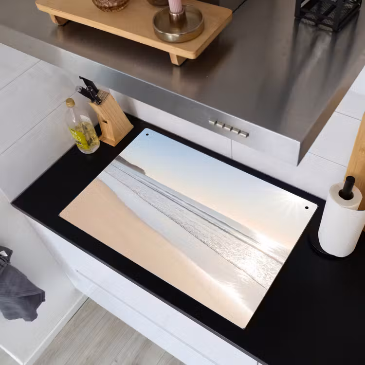 Zee - Zon - Zand Inductie beschemer met haakjes klein -sfeer1