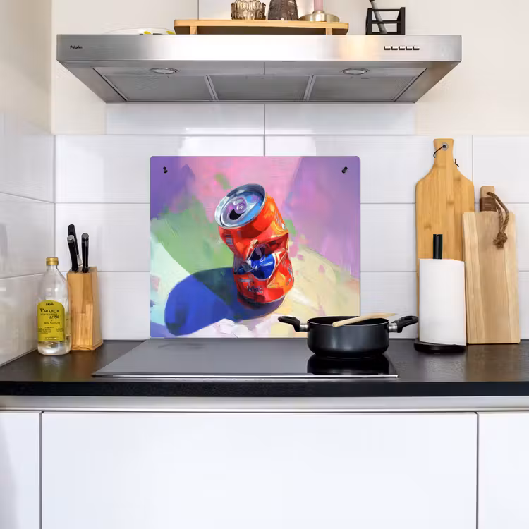 Frisdrank - Blik - Paars Inductie beschemer met haakjes middel -sfeer2