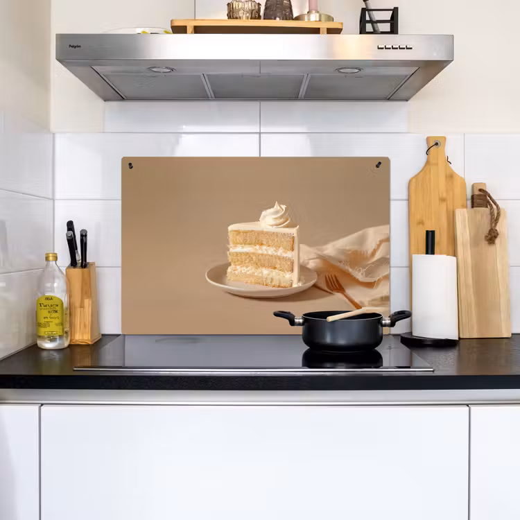 Vanilletaart - Cake - Romig Inductie beschemer met haakjes klein -sfeer2
