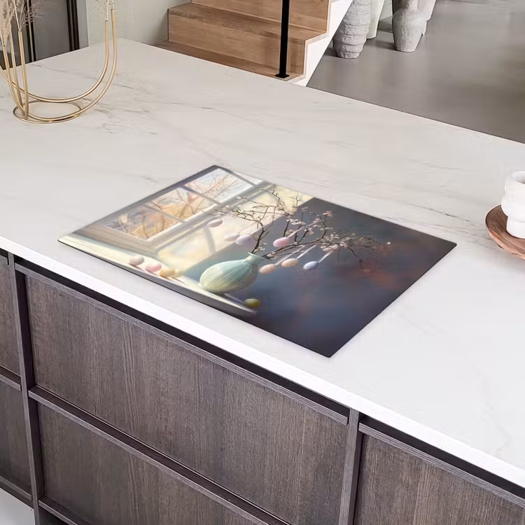 Stilleven - Vaas - Paastak Inductie beschermer vinyl 3mm klein -sfeer8