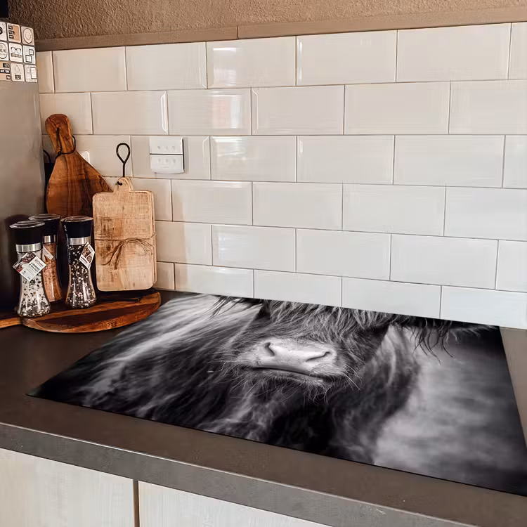 Stoïcijnse Blik Inductie beschermer vinyl 3mm klein -sfeer3