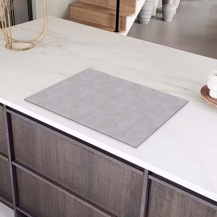 Steen - Patronen - Beton Inductie beschermer vinyl 3mm klein 276 -sfeer8