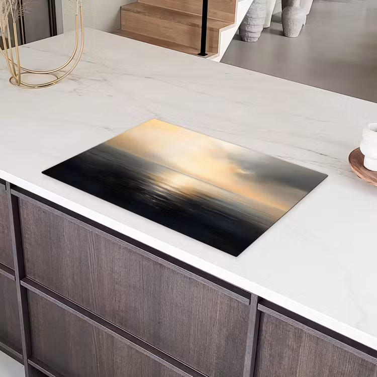 Zon - Horizon - Zee Inductie beschermer vinyl 3mm klein -sfeer8
