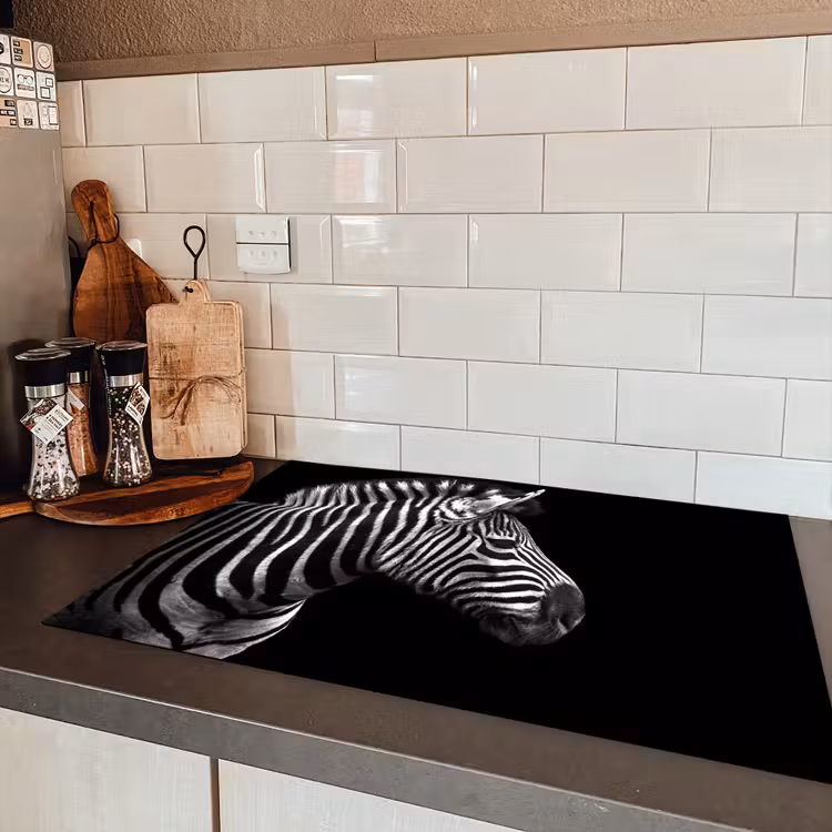 Symfonie in Strepen Inductie beschermer vinyl 3mm klein -sfeer3