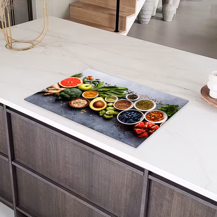 Symfonie van Superfoods Inductie beschermer vinyl 3mm klein -sfeer8