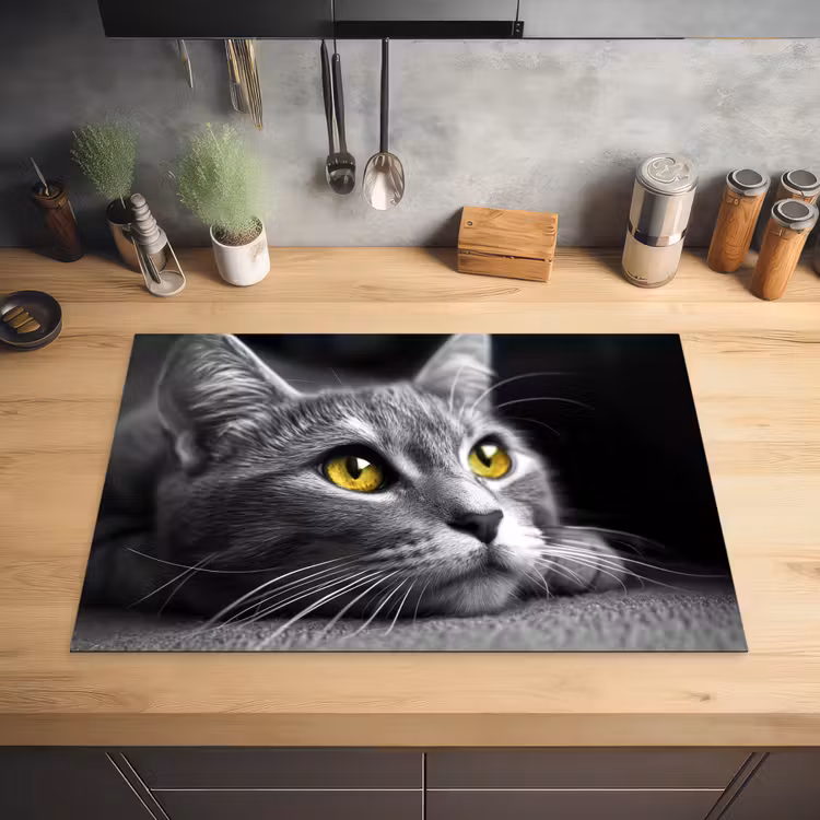 Blik van Goud Inductie beschermer vinyl 3mm klein -sfeer5