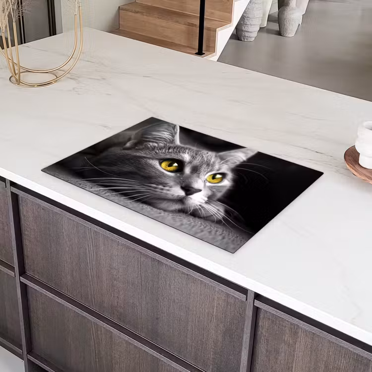 Blik van Goud Inductie beschermer vinyl 3mm klein -sfeer8