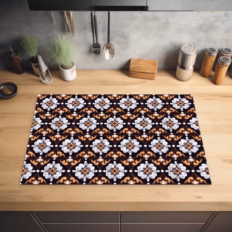 traditioneel - Element - Kleurrijk Inductie beschermer vinyl 3mm klein 276 -sfeer5