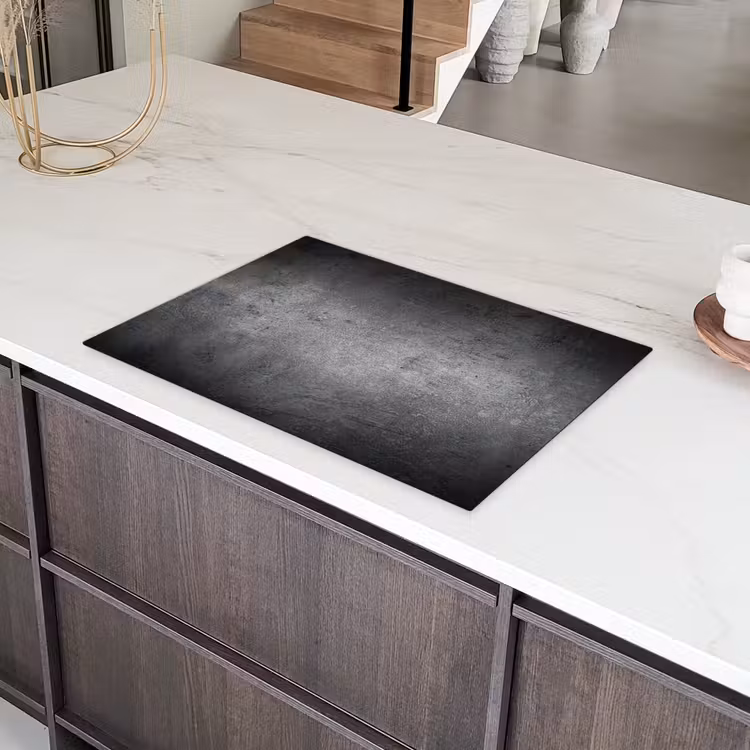 Schemering op Beton Inductie beschermer vinyl 3mm klein -sfeer8