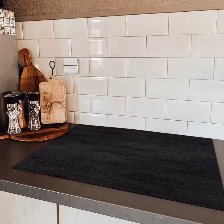 Hout - Plank - Textuur - Vintage Inductie beschermer vinyl 3mm klein -sfeer3