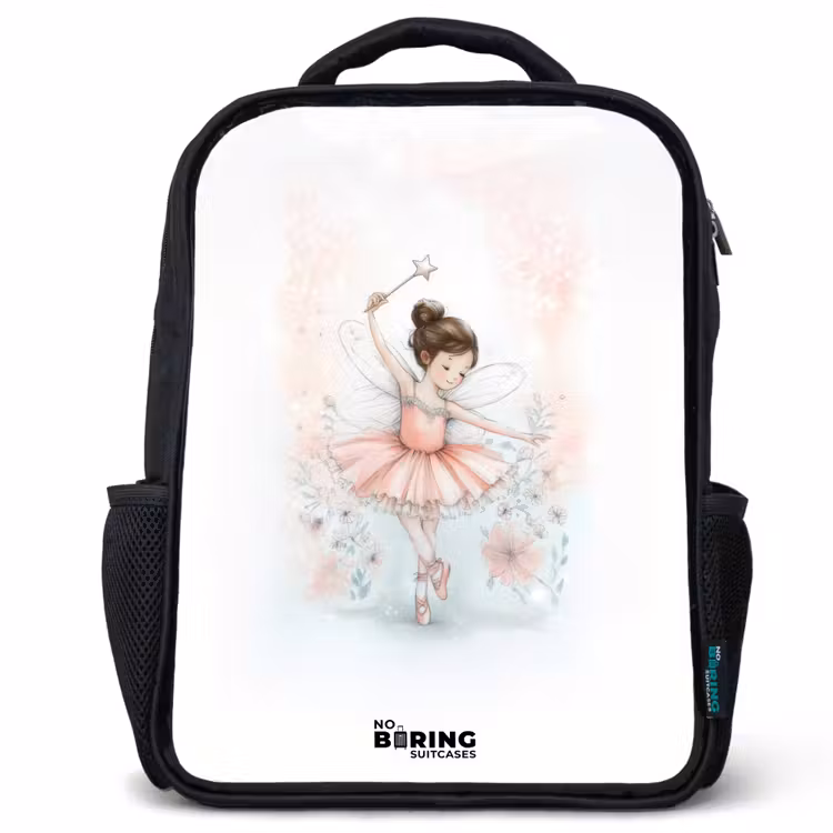 Ballerina - Elf - Fee Rugzak - Zwart middel -3d
