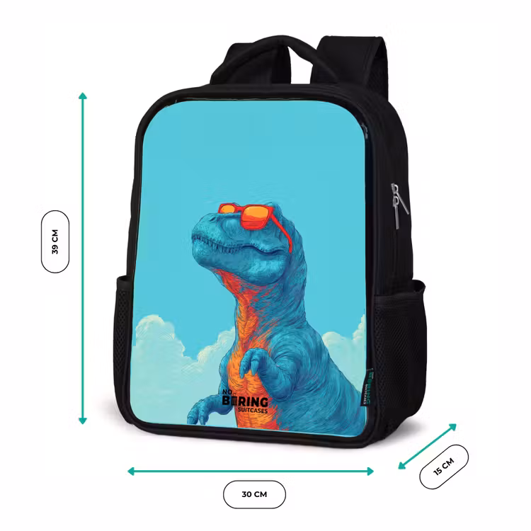 Dino - Zonnebril - Blauw Rugzak - Zwart middel -productfoto_formaten