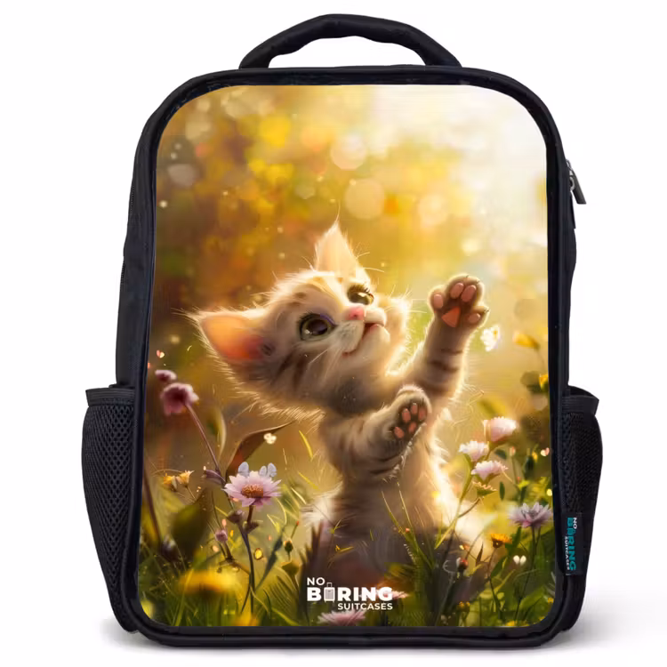 Koosje kitten Rugzak - Zwart middel -3d