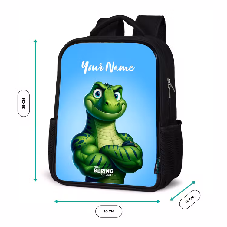 Spierbundelsaurus Rugzak - Zwart middel -productfoto_formaten