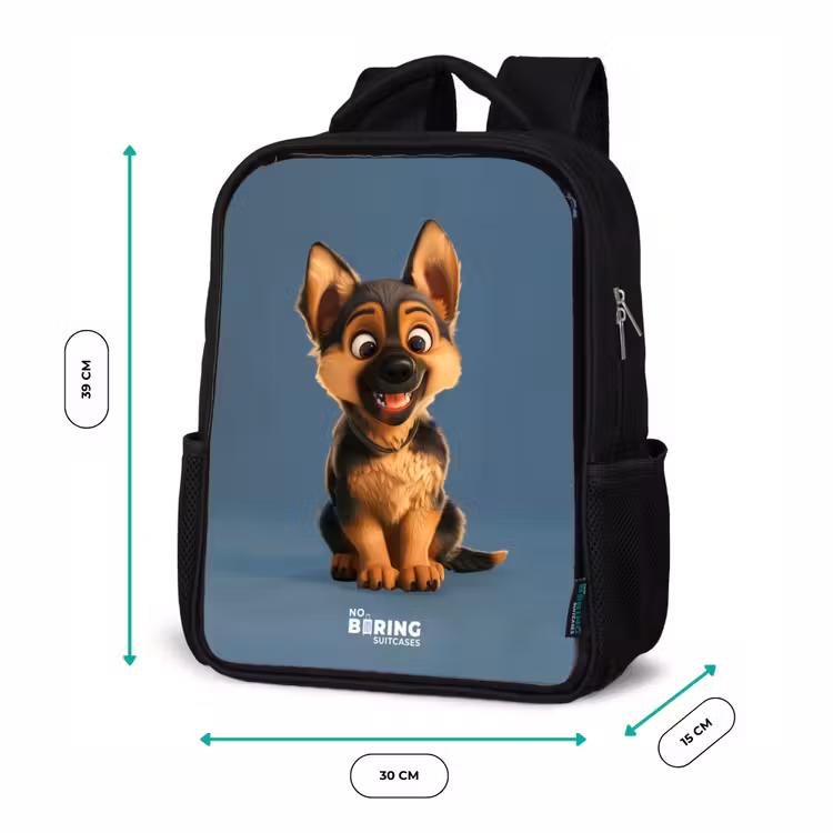 Hylke herder Rugzak - Zwart middel -productfoto_formaten