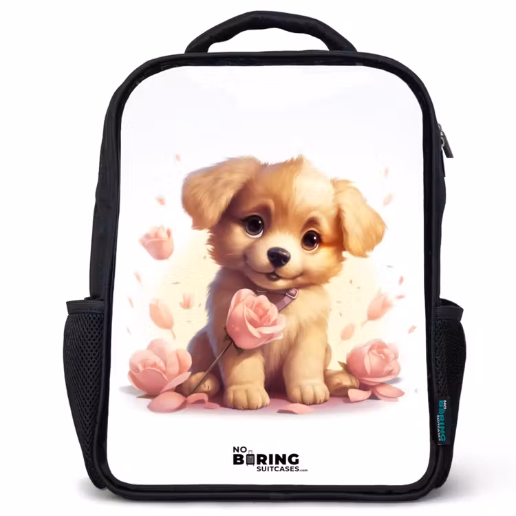 Popke puppy Rugzak - Zwart middel -3d