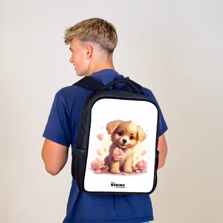 Popke puppy Rugzak - Zwart middel -sfeer8
