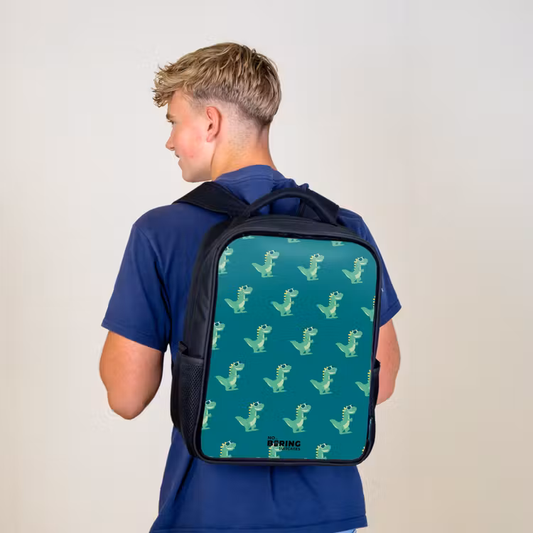 Tyranosaurus specs Rugzak - Zwart middel -sfeer8