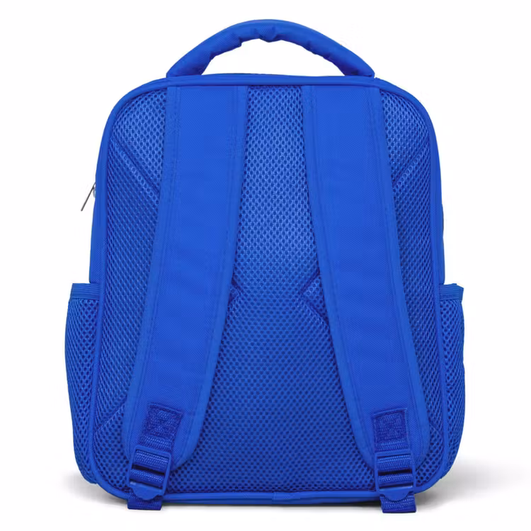 Beer - Maan - Sterren - Kinderen Kinderrugzak - Blauw middel -achterkant