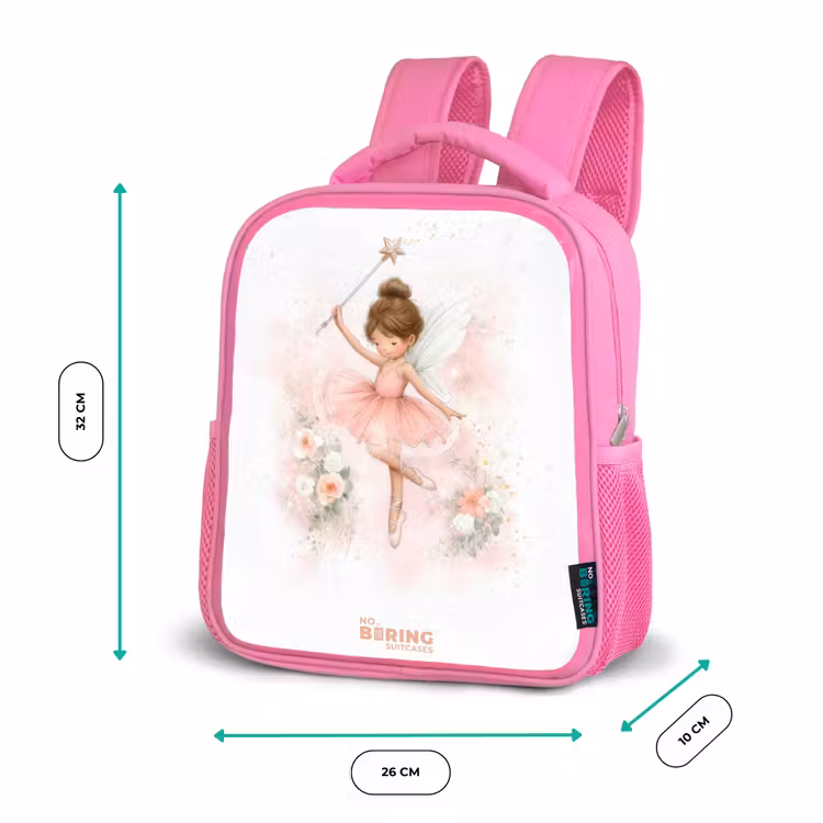 Ballerina fee in roze Kinderrugzak - Roze middel -productfoto_formaten