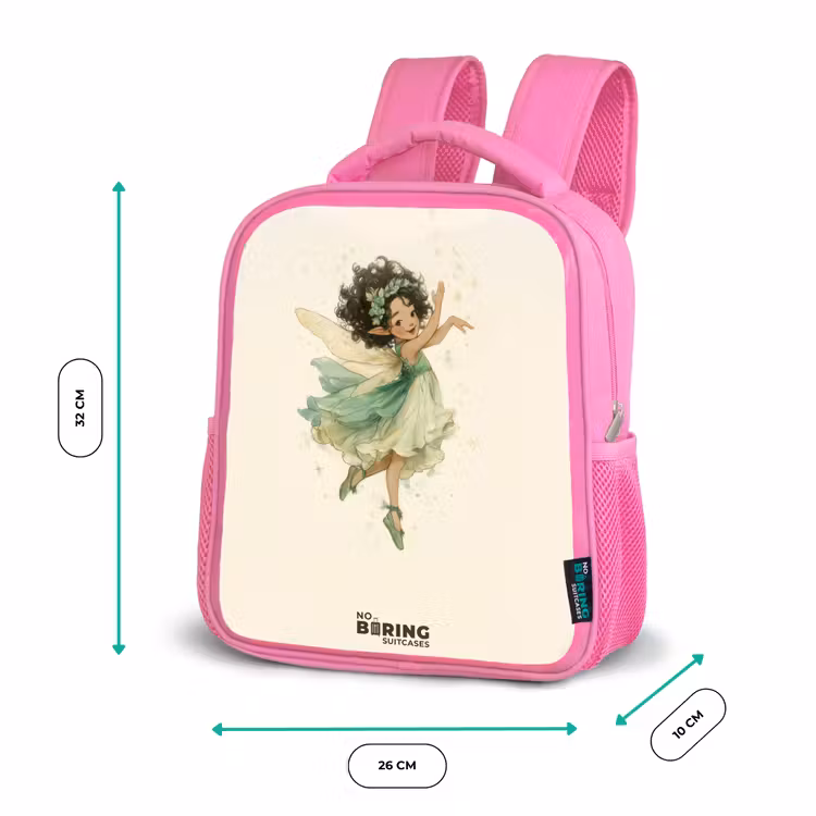 Dansende bosfee Kinderrugzak - Roze middel -productfoto_formaten