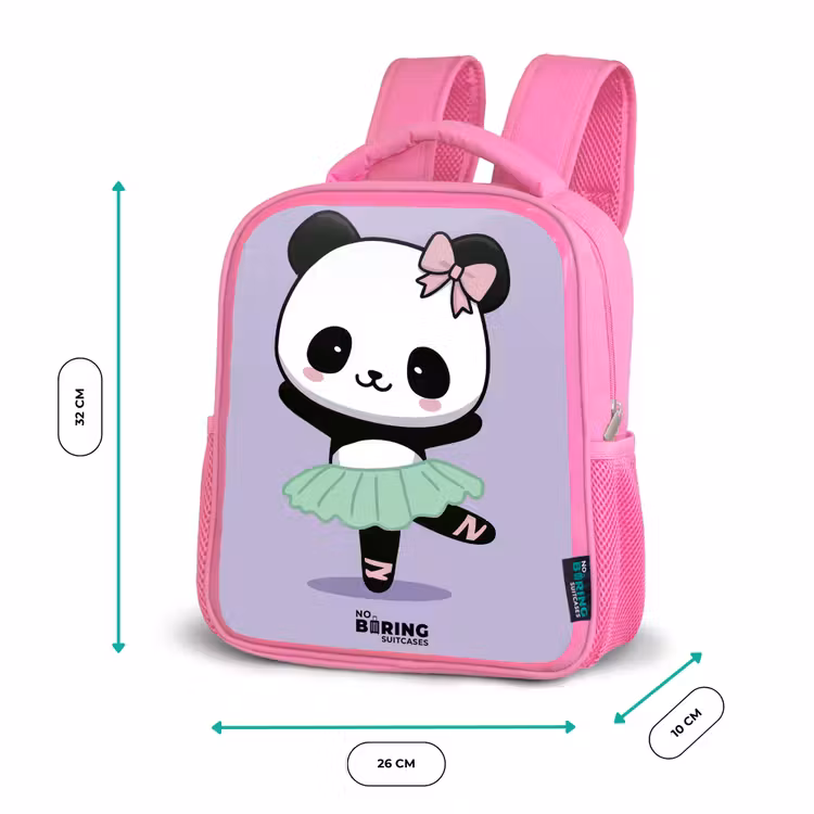 Kawai - Ballet - Panda Kinderrugzak - Roze middel -productfoto_formaten