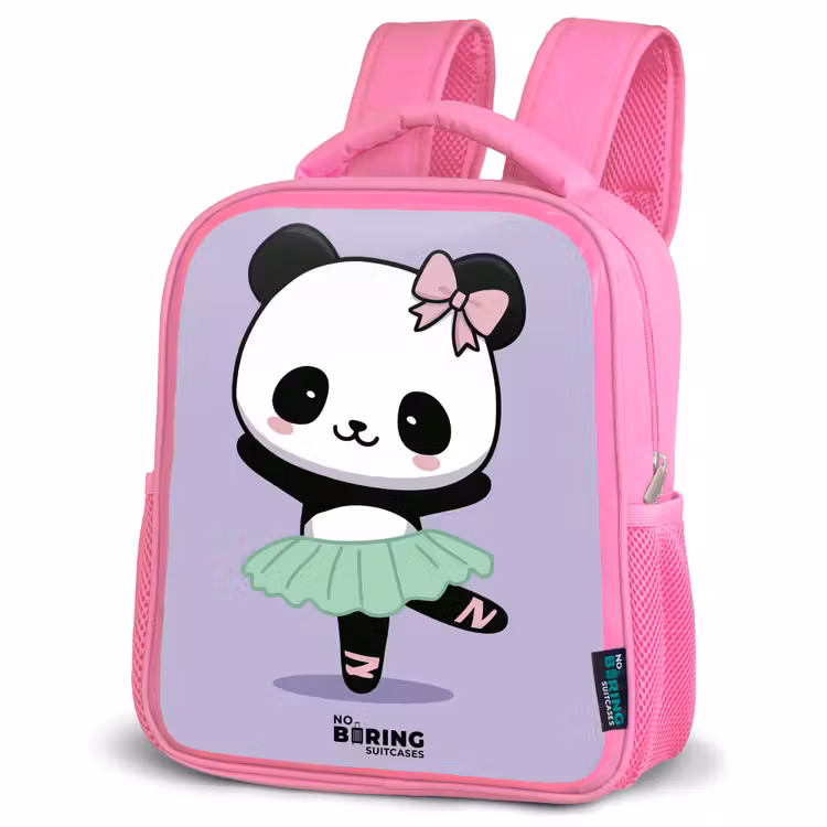 Kawai - Ballet - Panda Kinderrugzak - Roze middel -schuin