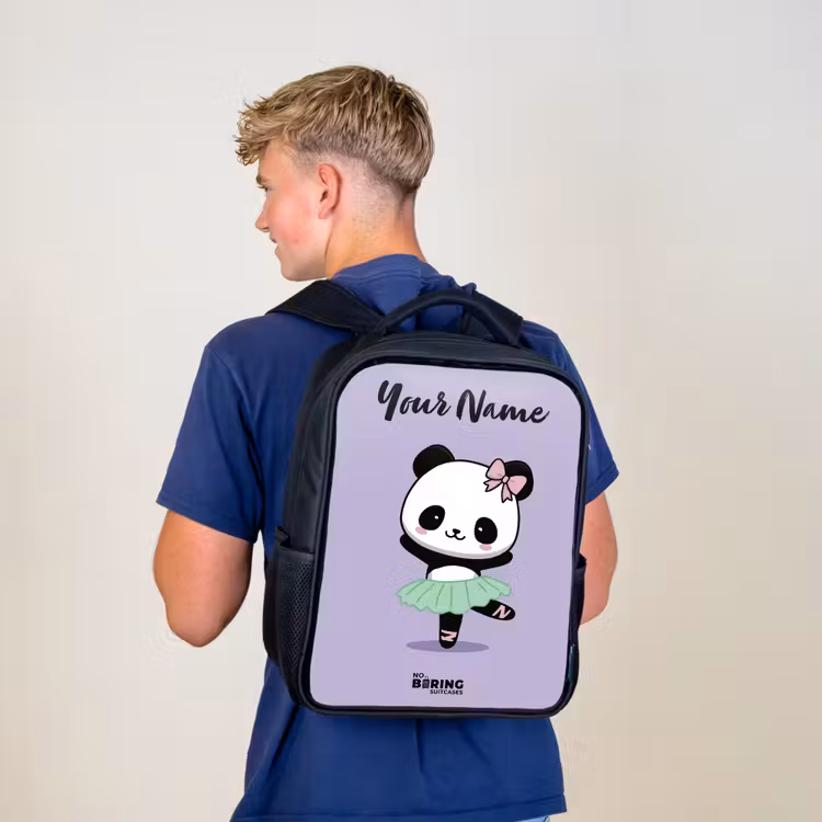 Kawai - Ballet - Panda Rugzak - Zwart middel -sfeer8