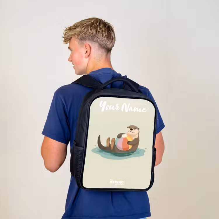 Otter - Strandbal - Water Rugzak - Zwart middel -sfeer8