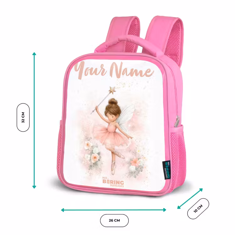 Ballerina fee in roze Kinderrugzak - Roze middel -productfoto_formaten