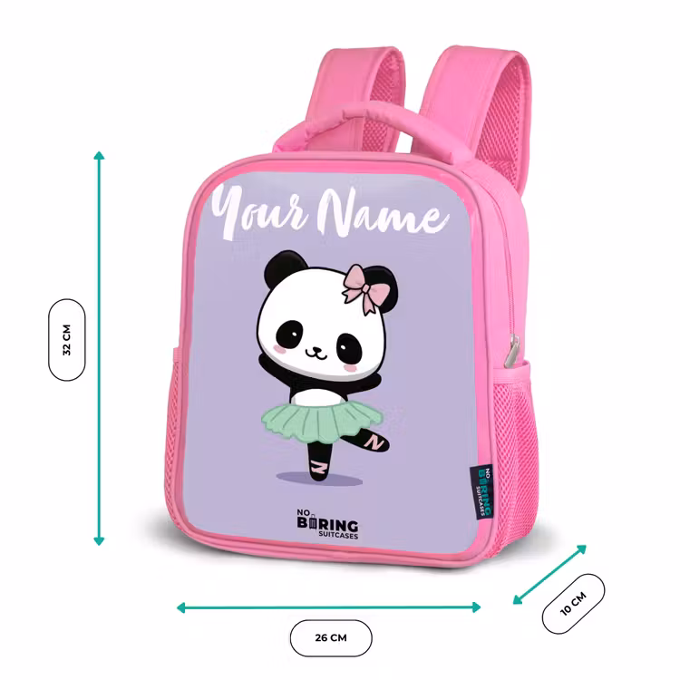 Kawai - Ballet - Panda Kinderrugzak - Roze middel -productfoto_formaten
