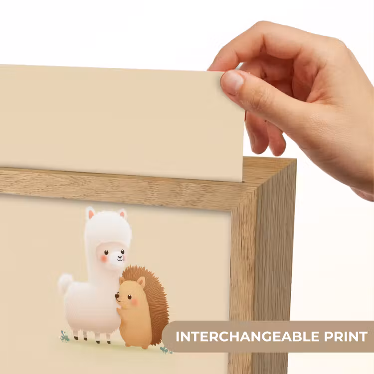 Alpaca - Egel - Bruin - Knuffelen Light Box met kabel (Kinderlampje) klein -USP_websiteprintEN