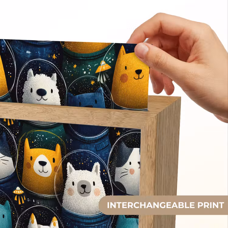 Dieren - Ruimtepakken - Sterren Light Box met kabel (Kinderlampje) klein -USP_websiteprintEN