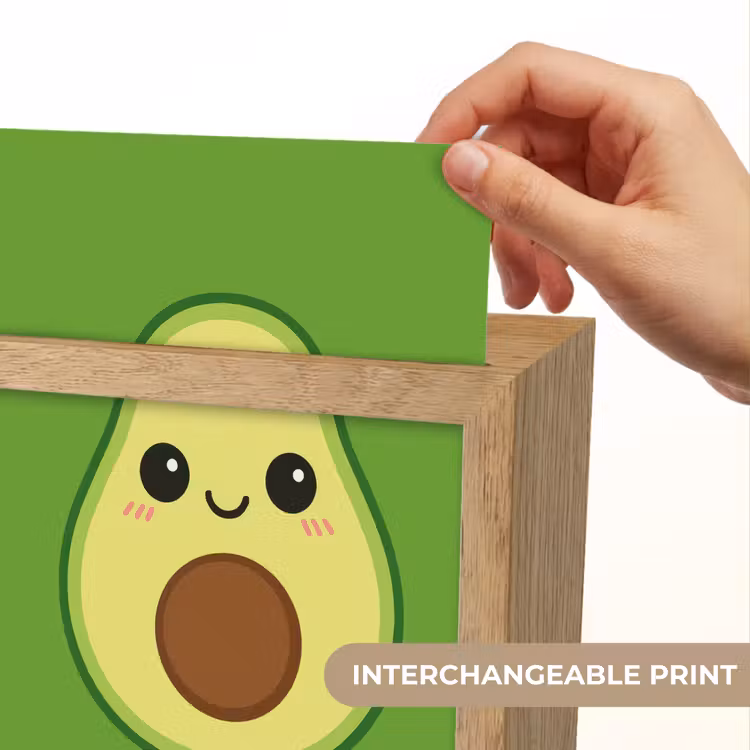 Avocado - Groen - Speels Light Box met kabel (Kinderlampje) klein -USP_websiteprintEN