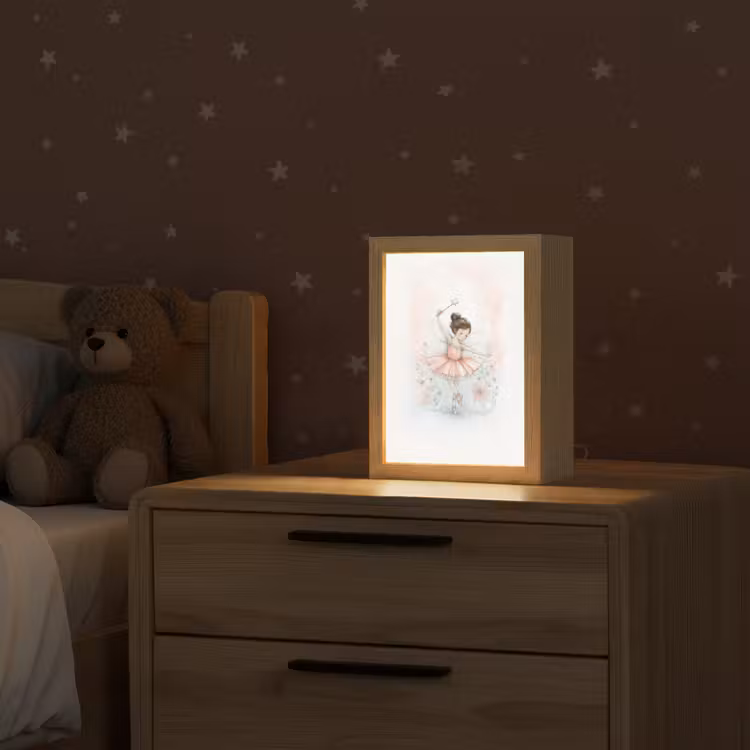 Ballerina - Fee - Roze Light Box met kabel klein -sfeer1_kind