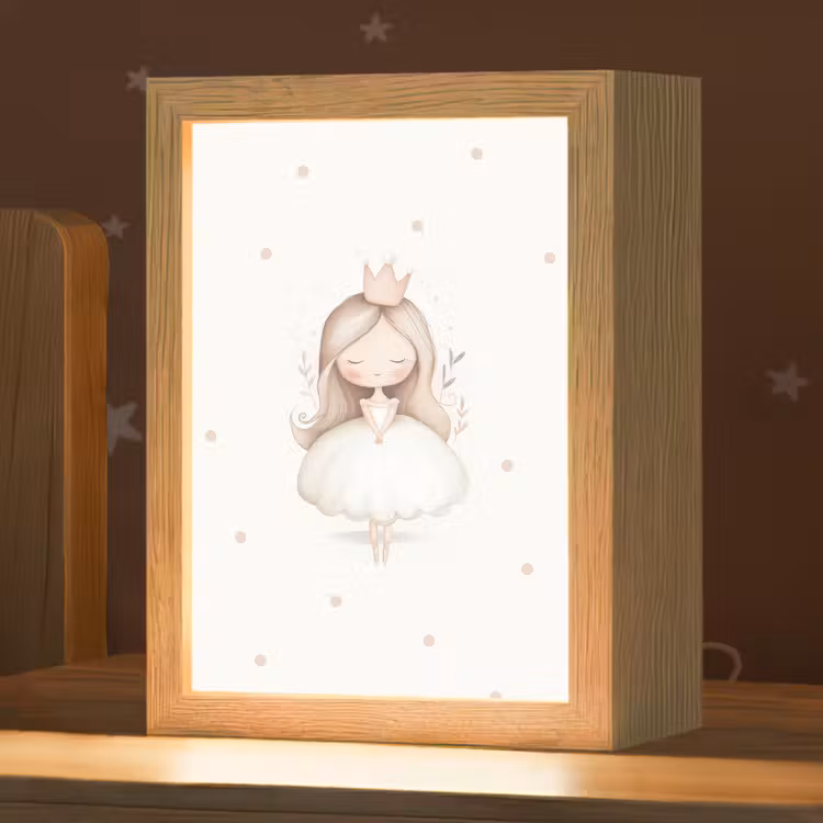 Ballerina - Prinses - Stippen Light Box met kabel klein -zzz_3d_website