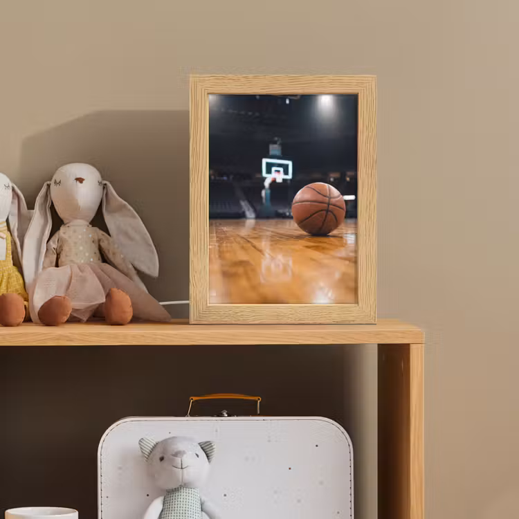 Basketbal - Arena - Sport Light Box met kabel (Kinderlampje) klein -sfeer2_kind