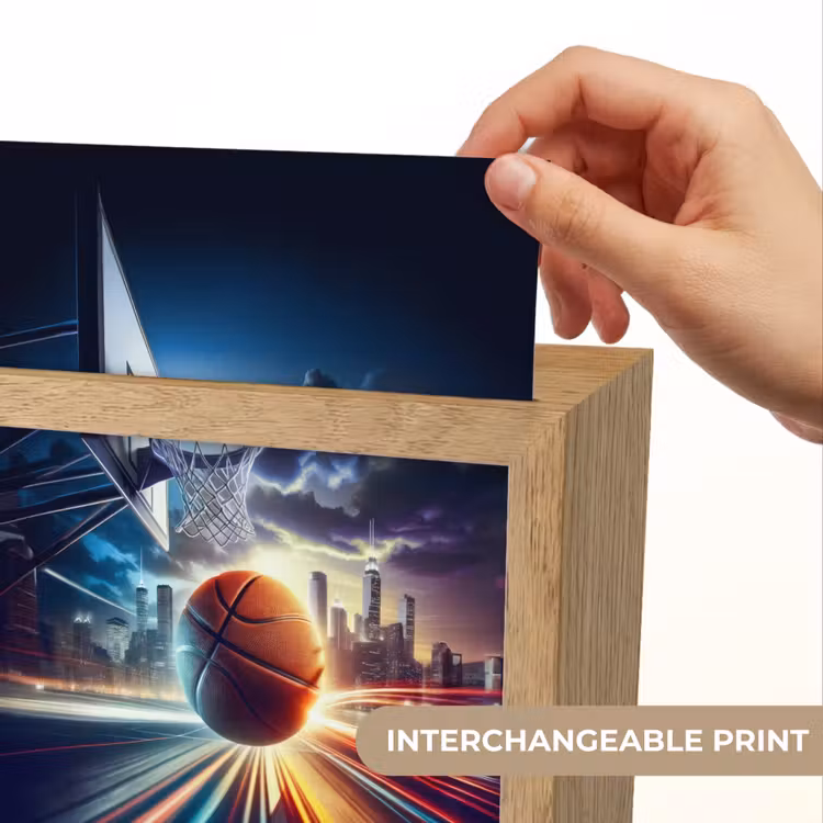 Basketbal - Sport  - Basket - Stad Light Box met kabel (Kinderlampje) klein -USP_websiteprintEN